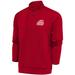 Men's Antigua Red Jacksonville State Gamecocks Generation Digital Thermal Quarter-Zip Jacket