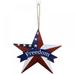 4th of July Hanging Sign Wooden Patriotic Star God Bless America Hanging Sign Star Shape Rustic Sign Decorations for Independence Day Party Using