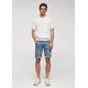 Slim-fit denim bermuda shorts medium blue - Man - 32 - MANGO MAN