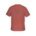 Drake Men's Logo Short Sleeve T-Shirt, Barn Red Light Heather SKU - 267806