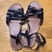 American Eagle Outfitters Shoes | American Eagle Outfitters Sandals | Color: Black/Brown | Size: 7
