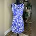 Lilly Pulitzer Dresses | Euc, Lilly Pulitzer Tropical Print Sleeveless Dress | Color: Purple/White | Size: 10