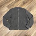 Levi's Jackets & Coats | Levi Strauss & Co. Rib Knit Bomber Jacket | Color: Gray | Size: L