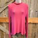 Free People Tops | Intimately Free People Long Sleeve Mock Neck Top Fuchsia Medium M Guazy | Color: Pink/Purple | Size: M
