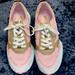 Michael Kors Shoes | Brand New Michael Kors Women’s “Flynn” Sneakers | Color: Pink | Size: 6.5