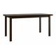 Table Victorville 102 , 76x90x160cm, Allongement, Placage de bois naturel, Bois