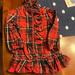 Ralph Lauren Dresses | 2t Ralph Lauren Flannel Dress | Color: Black/Red | Size: 2tg