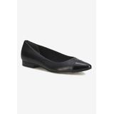 Women's Remi Flat by Ros Hommerson in Black Leather Patent (Size 7 M)