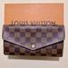 Louis Vuitton Bags | Authentic Louis Vuitton Damier Ebene Portefeuille Sarah Bifold Long Wallet | Color: Brown/Tan | Size: Os