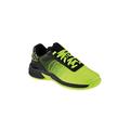 Kempa Herren Attack 2.0 Junior Sneaker Freizeitschuh Halbschuh Lauf-und Sportschuh Turnschuhe Handball Jogging Outdoor Freizeit Shoes-leicht und atmungsaktiv, Fluo Gelb Schwarz