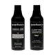 Nanobeauty Brazilian Keratin Hair Straightening Treatment Kit, Diamond Infused, 250ml, Vegan, Blow dry, Smoothing/Repair, Argan Oil, Formaldehyde Free Plus 250ml Shampoo