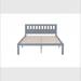 Winston Porter Omayma Platform Bed Wood in Gray | 33.5 H x 56.5 W x 77.2 D in | Wayfair 57EA87C6D060413583D4C8F26E1B00A3