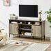 17 Stories Vel TV Stand in Gray | 29.72 H x 57.87 W x 15.75 D in | Wayfair EC3BF98C0D7D48FDB8989A4505513566