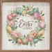 The Holiday Aisle® Easter Wishes Wreath By Courtney Morgenstern Wood in Brown | 24 H x 24 W x 1.5 D in | Wayfair 6B416FA9CC7443079F5F8A7E5A669B19