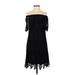 Adrianna Papell Cocktail Dress: Black Dresses - New - Women's Size 4