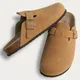 Shevalues-Pantoufles en cuir et liège pour hommes et femmes sandales d'été à la mode chaussures
