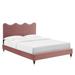 Current Performance Velvet Full Platform Bed - East End Imports MOD-6731-DUS