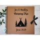 Camping Photo Album, Personalised Kraft Travel Scrapbook, Spiral Photo Album, Winter Summer Sun Holiday Memories Journal, Birthday Gift