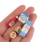 5 pz/set 1:12 casa delle bambole in miniatura mini salsa di pomodoro yogurt freddo modello cucina accessori alimentari per la casa delle bambole decorazioni giocattoli regalo