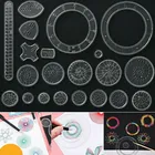 Divertenti giocattoli da disegno spirografo Set Ingranaggi e ruote ad incastro Accessori da disegno con righello geometrico Giocattolo educativo creativo per bambini