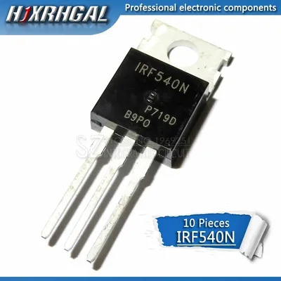 10 Stück irf510 irf520 irf540 irf640 irf740 irf840 Transistor auf-220 bis irf840pbf irf510pbf Image