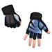 1 Pair Men s Fitness Gym Half Glove Anti-Slip Weight Lifting Shorty Wrist Wrap for Workout Bodybuilding (Size M)