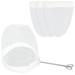 1 Set of Cotton Filter Bag Coffee Filter Bag Tea Bag Tea Filter Bag Cotton Filter Pouch