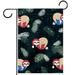 Winter Cute Animal Sloth Pattern Garden Banners: Outdoor Flags for All Seasons Waterproof and Fade-Resistant Perfect for Outdoor Settings