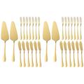 2 Sets of Wedding Party Cake Server Fruit Fork Butter Divider Cake Spatula Kitchen Cake Cooking Spatula