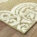 Style Haven Marianna Center Medallion Loop Pile Indoor Outdoor Rug Tan/Off-White 7 10 Round 8 Round Outdoor Indoor Patio Dining Room Ivory Cream