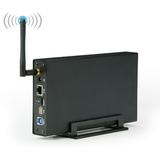 Sardfxul Portable 3.5 HDD SSD Enclosure Portable Wifi Router USB3.0 Rj45 Ethernet NAS Network Streaming Server Storage Case Box
