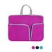 PULLIMORE 11-15 Inch Portable Protective Slim Laptop Padded Carrying Bag for Macbook Apple Samsung HP Acer Lenovo Laptop (Purple)