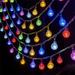 LED Lights ZKCCNUK Solar Bubble Ball Light String Outdoor Camping Garden Light String Decorative Light Crystal Ball LED Color Light String Light Strip Decor for Room Bedroom Outdoor on Clearance