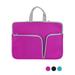 PULLIMORE 11-15 Inch Portable Protective Slim Laptop Padded Carrying Bag for Macbook Apple Samsung HP Acer Lenovo Laptop (Purple)