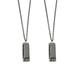 2 Pcs Charm Necklace Pendant for Decor Harmonica Whistle Portable Necklaces Miniature Decorative Student Woman