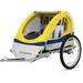 Open Box Schwinn 13-SC677AZ Echo Double Bike Trailer 16-20-inch Wheels - Yellow