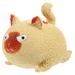 2 PCS Slow Rebound Cat Modeling Children Funny Gifts Squeeze Cute Shaped Ball Supple Office