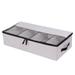 Storage Bins ZKCCNUK Foldable Compartment Shoe Box Storage Bag Thick Cloth Transparent Storage Box Storage Box with Lids for Home Kitchen on Clearance