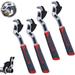 4PC Industrial Grade Multifunctional Self-locking Pipe Wrench Tool 2024 New Adjustable 6 8 10 12 Multi-function Water Pipe and Nut Wrench Self-Adjusting Spanner Quick Power Grip Pipe Wrench