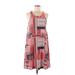 Bobbie Brooks Casual Dress: Pink Print Dresses - Women's Size Medium