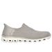 Skechers Women's Slip-ins: Glide-Step - Enchanting Sneaker | Size 7.0 | Taupe | Textile | Vegan | Machine Washable