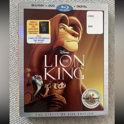 Disney Media | The Lion King - Blu-Ray + Dvd | Color: Black | Size: Os