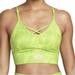 Nike Intimates & Sleepwear | Nike Women Indy Icon Clash Lightsupport Padded Sports Bra Green Dm0668-321 Large | Color: Green | Size: L