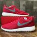 Nike Shoes | Nike Roshe Run Low Running Shoes Mens Athletic Red White Mens Sz 12.5 *No Lid* | Color: Red/White | Size: 12.5