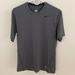 Nike Shirts | Nike Pro Fitted Dri-Fit Men’s Short-Sleeve Top | Color: Gray | Size: M