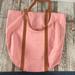 J. Crew Bags | Jcrew Large Tote | Color: Pink | Size: Os