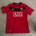 Nike Shirts & Tops | Authentic Manchester United Home Jersey (Ages 10-12) | Color: Black/Red | Size: Mb