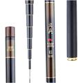 Fishing Rods Telescopic Hand Fishing Rods Carbon Fibre Stream Fishing Rods Lake Carp Fishing Rods (Color : 7.2 m)