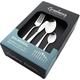 Grunwerg Balmoral 44 Piece Boxed Mirror Cutlery Set, 18/10 Stainless Steel, 6 x Table Knives, Table Forks, Dessert Knives, Dessert Forks, Dessert Spoons, Soup Spoons, Teaspoons, Tablespoons