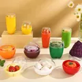 Boîte de conservation des aliments en plastique avec couvercle transparent boîte de conservation